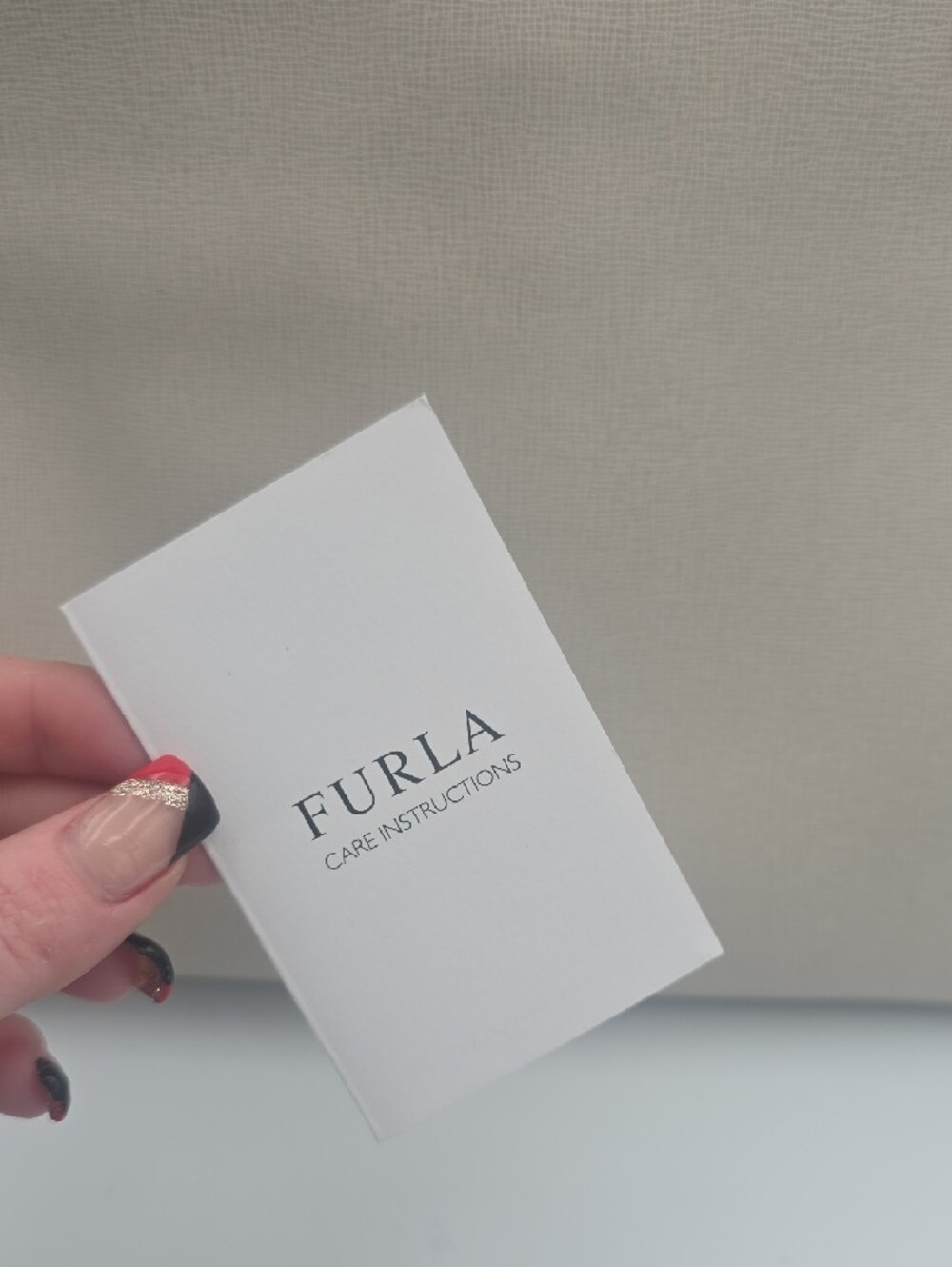 Furla Piper Top Handle Beige Medium Satchel/Dome Bag W Gold Hardware  (NWT)✨️🤍✨ - Picture 9 of 15